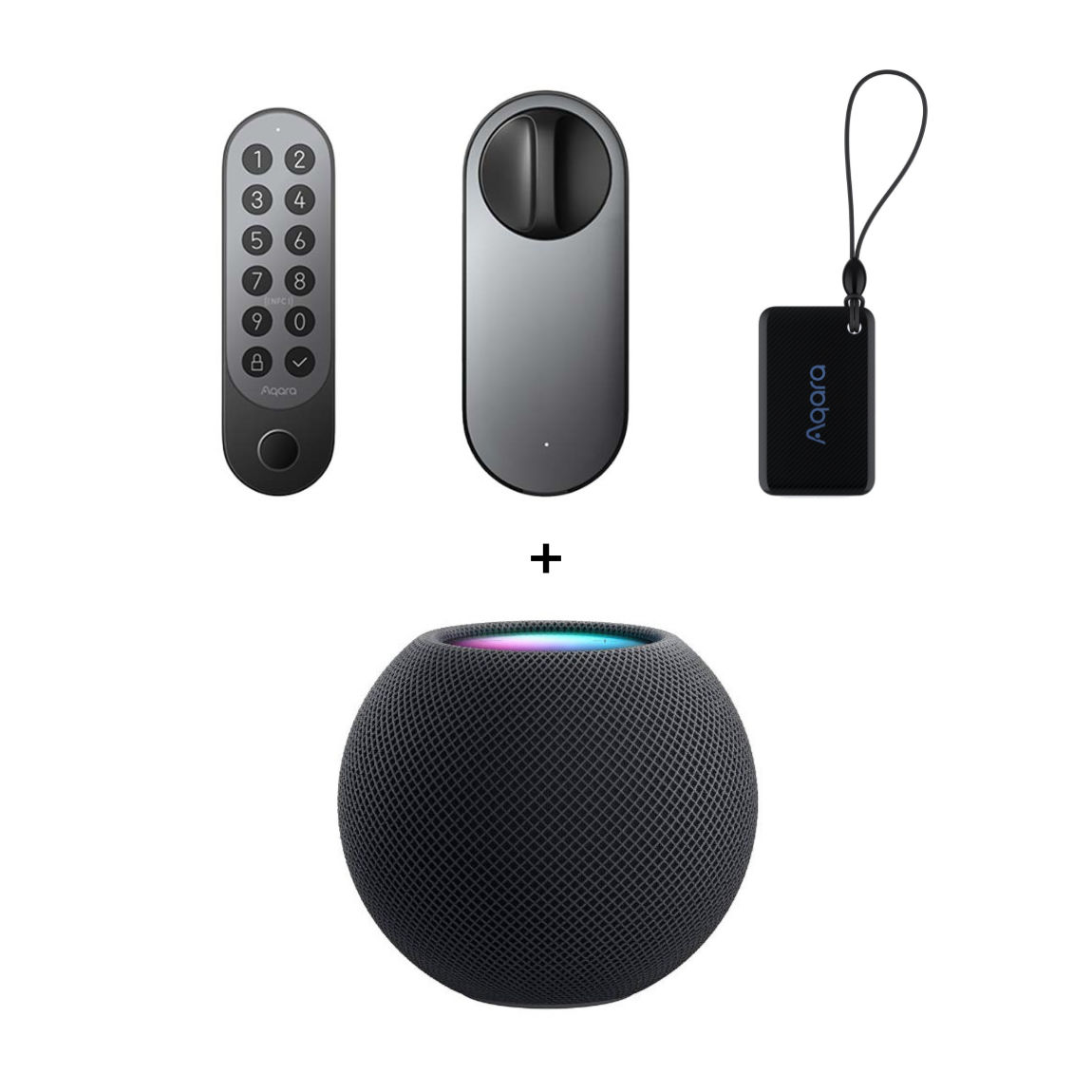 Apple HomePod mini + Aqara Smart Lock U200 Kit