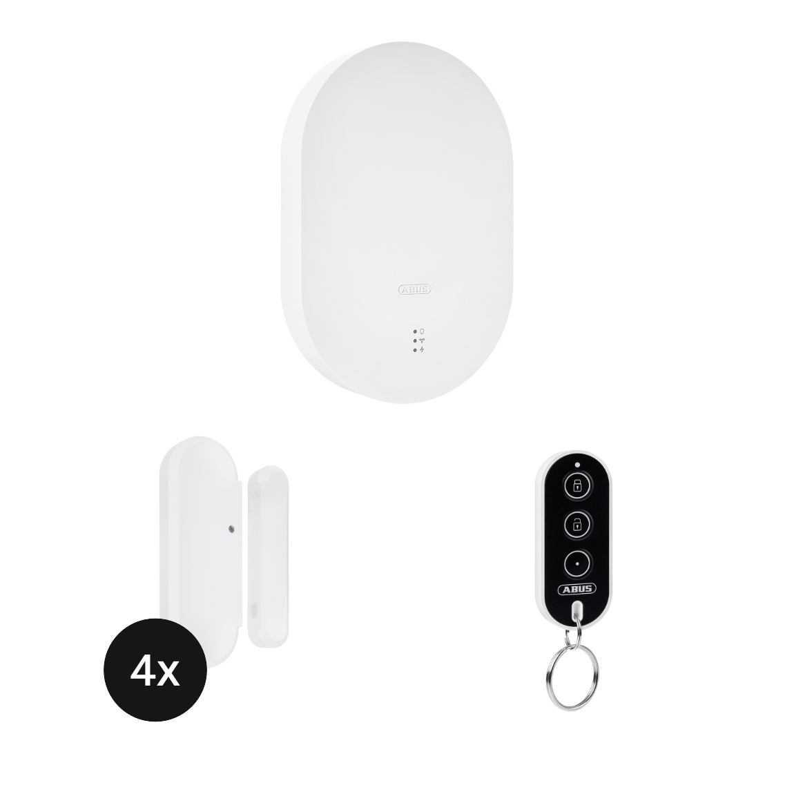 ABUS Smartvest Pro Funk-Öffnungsmelder – 6er-Set