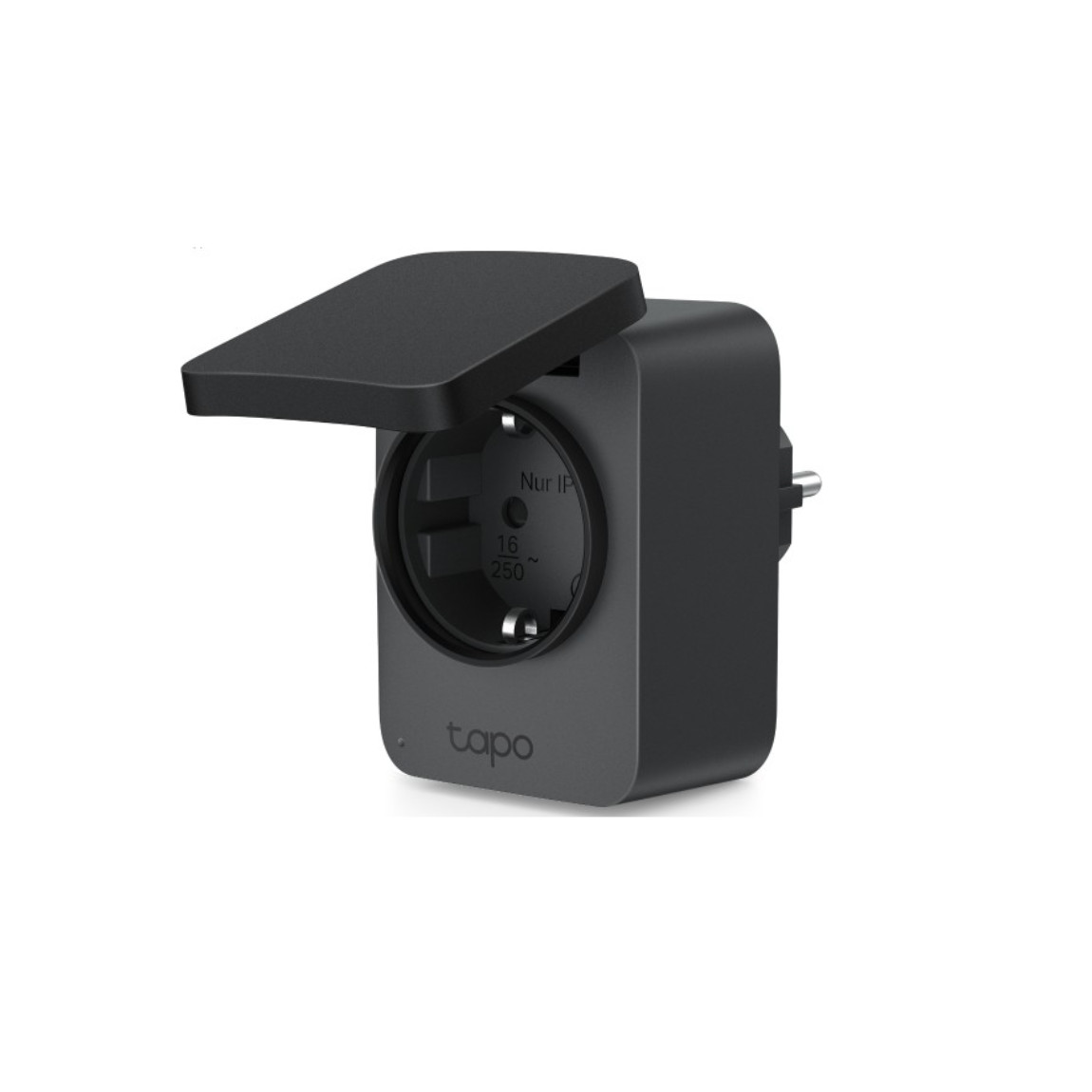 TP-Link Tapo P410M - WLAN-Zwischenstecker f&uuml;r drau&szlig;en - Schwarz