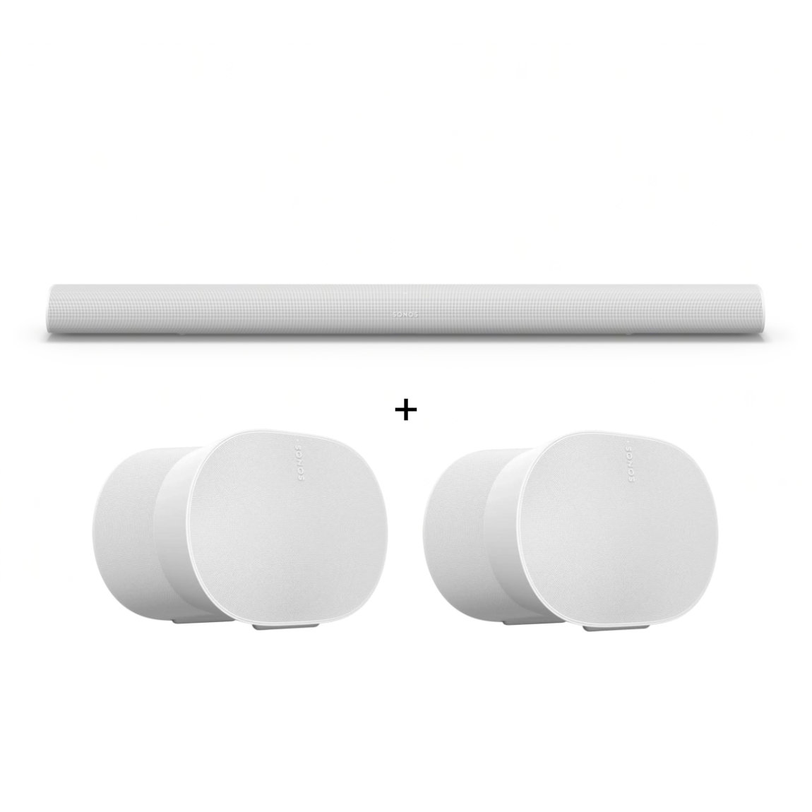 Sonos Entertainment Set - mit Arc Ultra und 2x Era 300 - Weiß