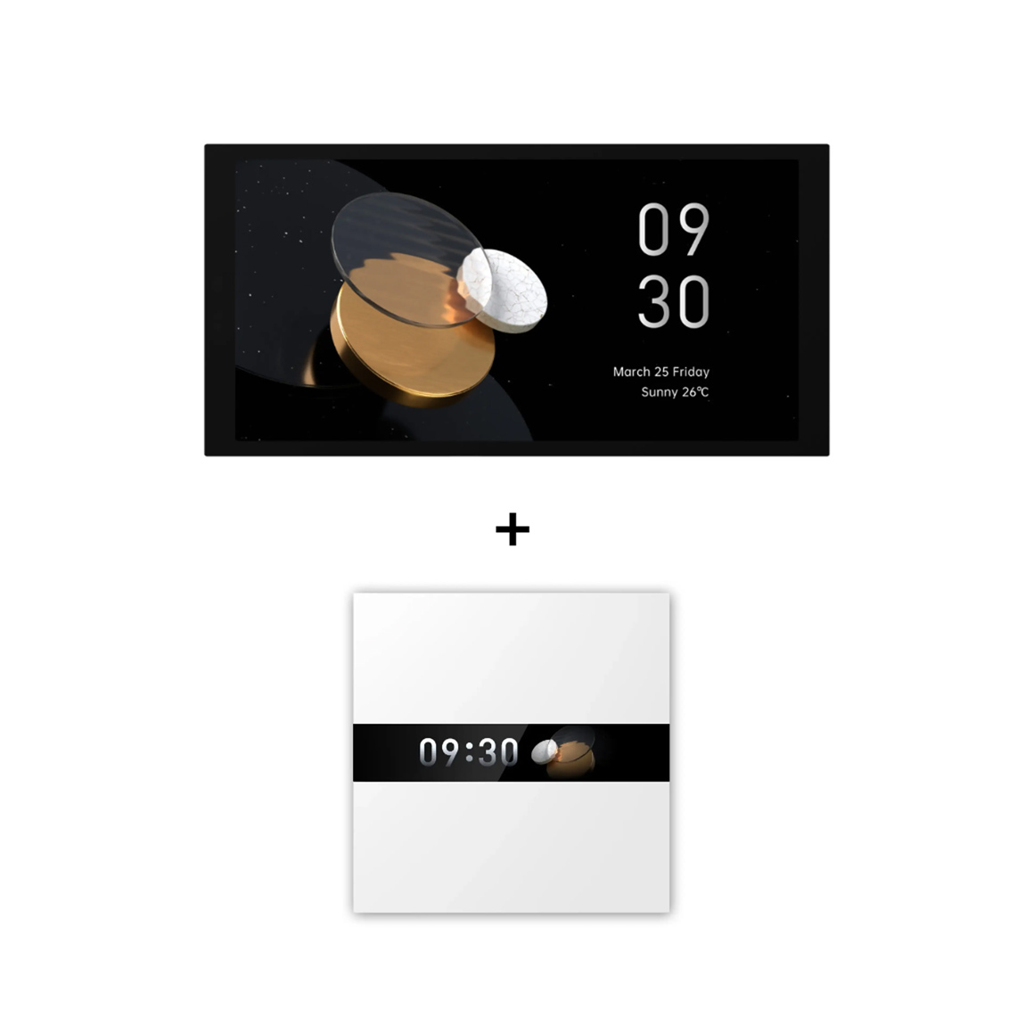 Aqara Starter Set - mit Panel Hub S1 Plus + Display Switch V1 Bundle Image