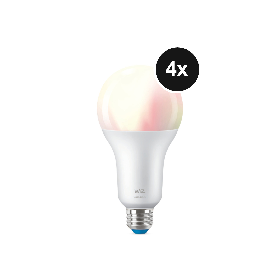 WiZ Tunable White & Color 150W E27 Standardform - 4er-Set