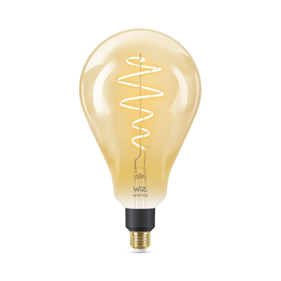 WiZ 25W E27 Standardform Filament Amber Warm- und Kaltweiß - Weiß