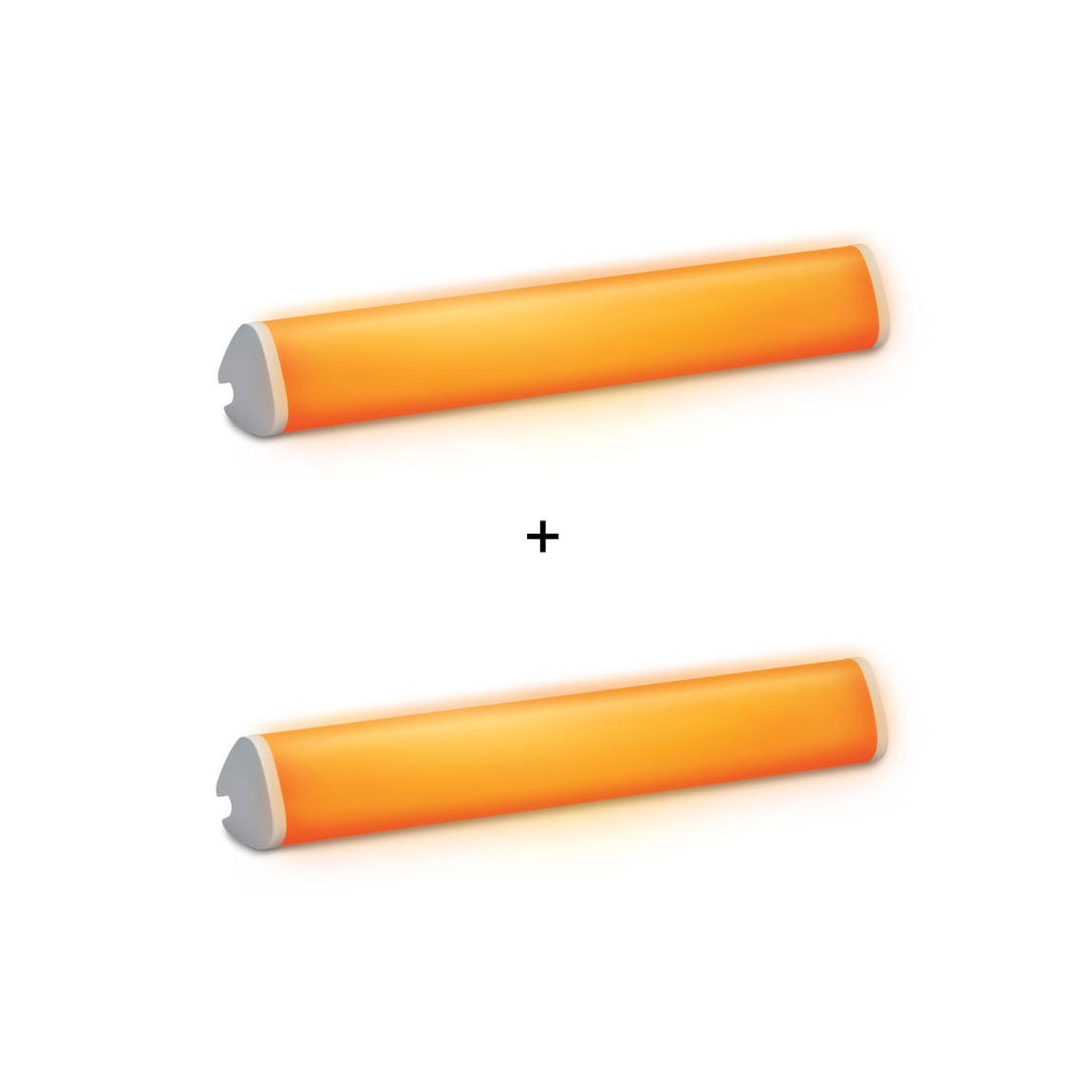 WiZ LightBar Tischleuchte Tunable Farbig 2er-Pack - Weiß