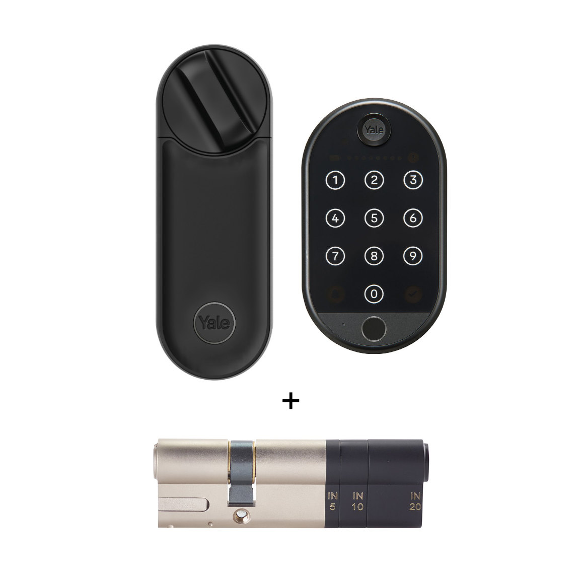 Yale Linus L2 Smart Lock + Smart Keypad 2 + Adjustable Cylinder