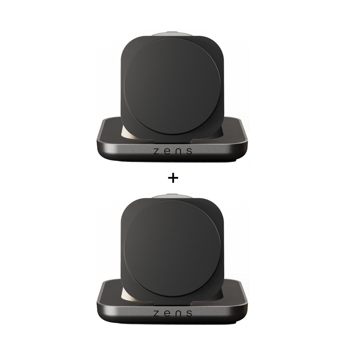 Zens Nightstand Charger Pro 2 - Duo-Ladestation für den Nachttisch mit Qi2 - 2er-Set