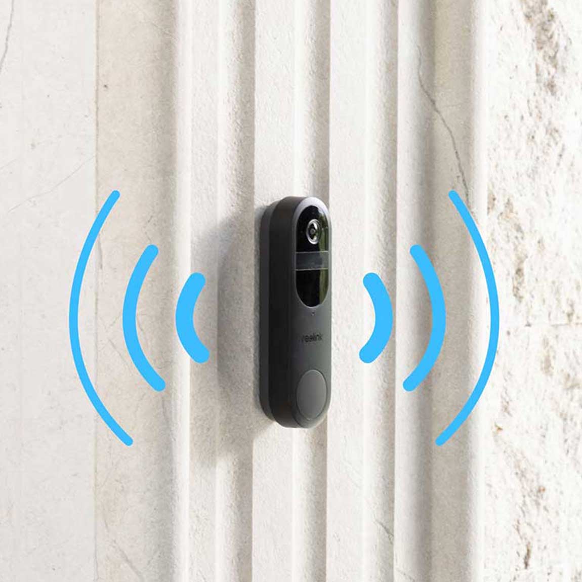 Thumbnail - Reolink D340B Battery Video Doorbell mit Chime - Schwarz