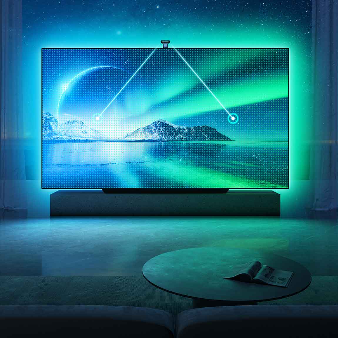 Thumbnail - Govee Envisual TV Backlight T2 + Amazon Echo Dot (5th Gen)