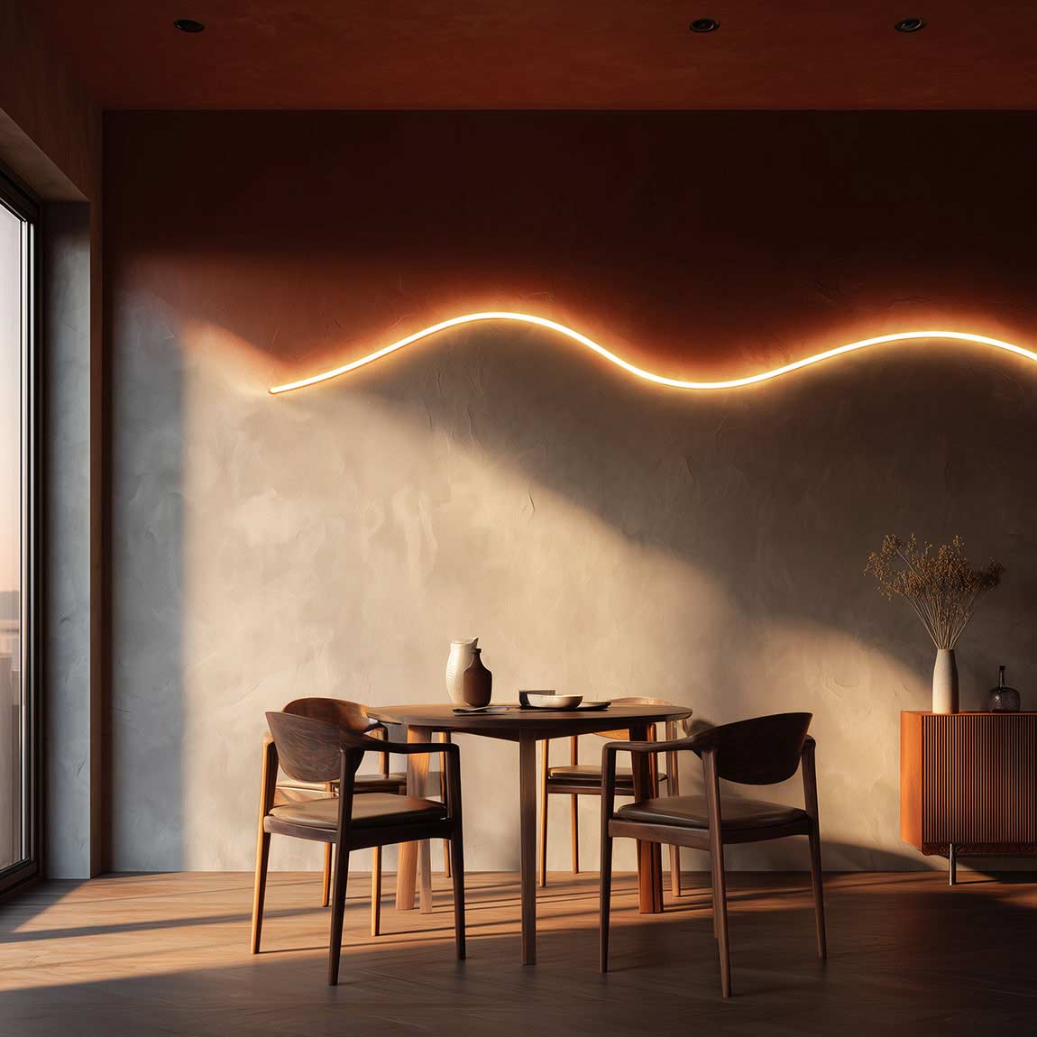 Thumbnail - tink Basics Neon Light Strip mit Matter - 3m - 4er-Set