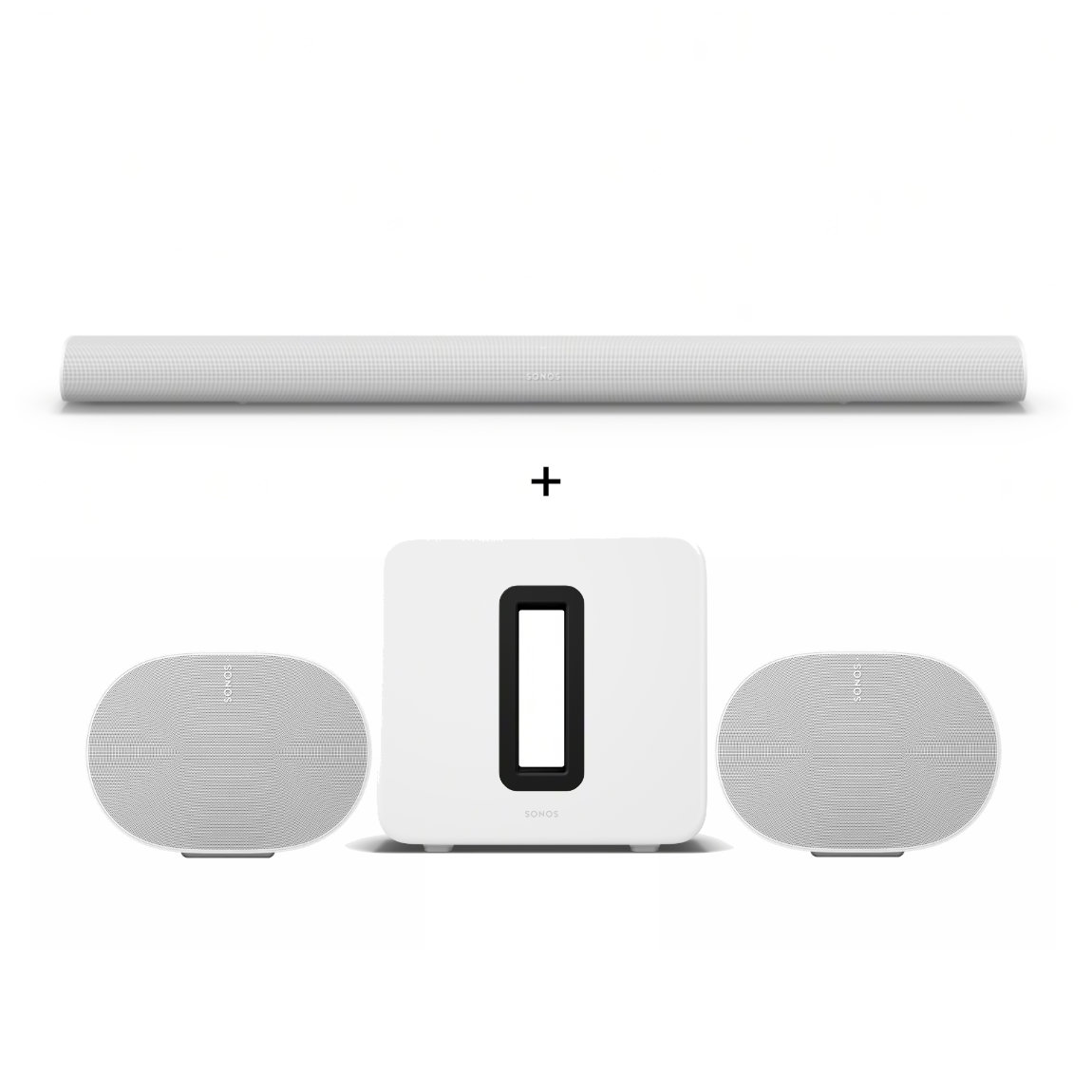 Sonos Entertainment Set - mit Arc Ultra und 2 Era 300 - Weiß - Image 4