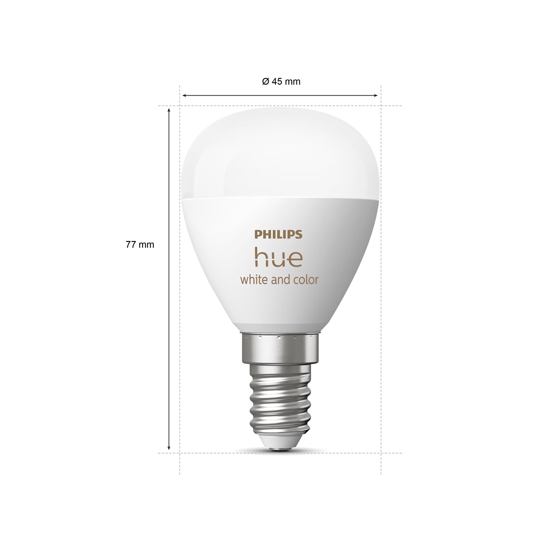 Thumbnail - Philips Hue White & Color Ambiance Luster LED Lampe E14 2er-Set - Weiß