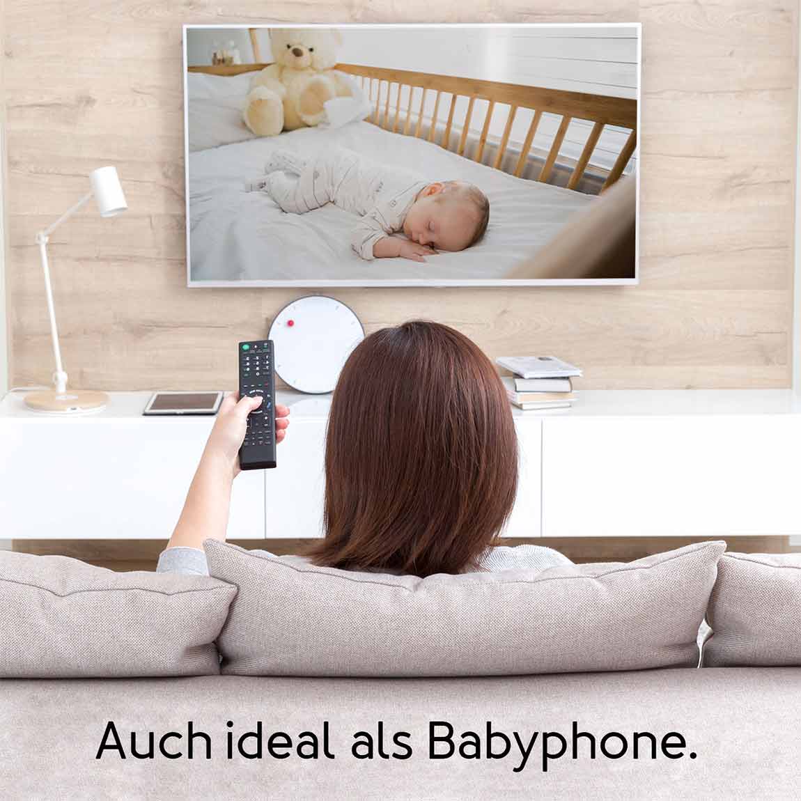 Thumbnail - Aeotec Cam 360 - Smarte WLAN Kamera - Weiß