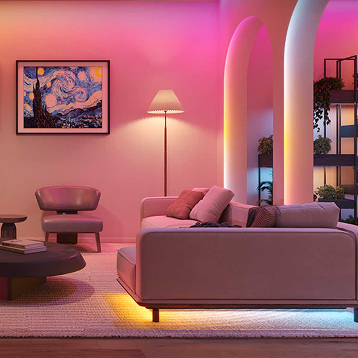 Thumbnail - Govee Lichtband - 5m + Wifi & BLE Light Bulb 800 lm