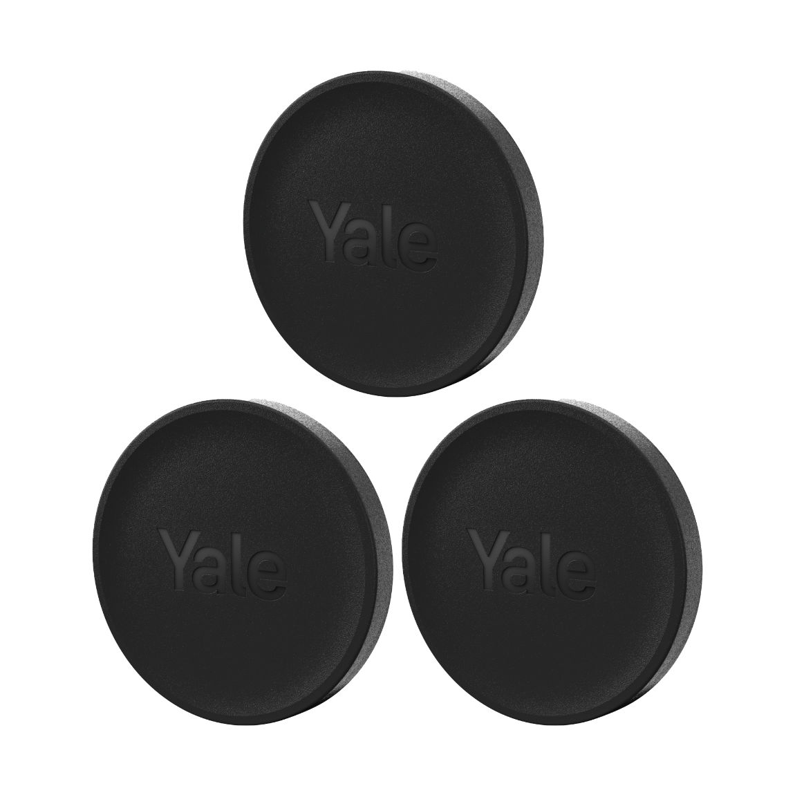Yale Dot 3er-Set - Schlüsselloser Zugangspunkt - Schwarz