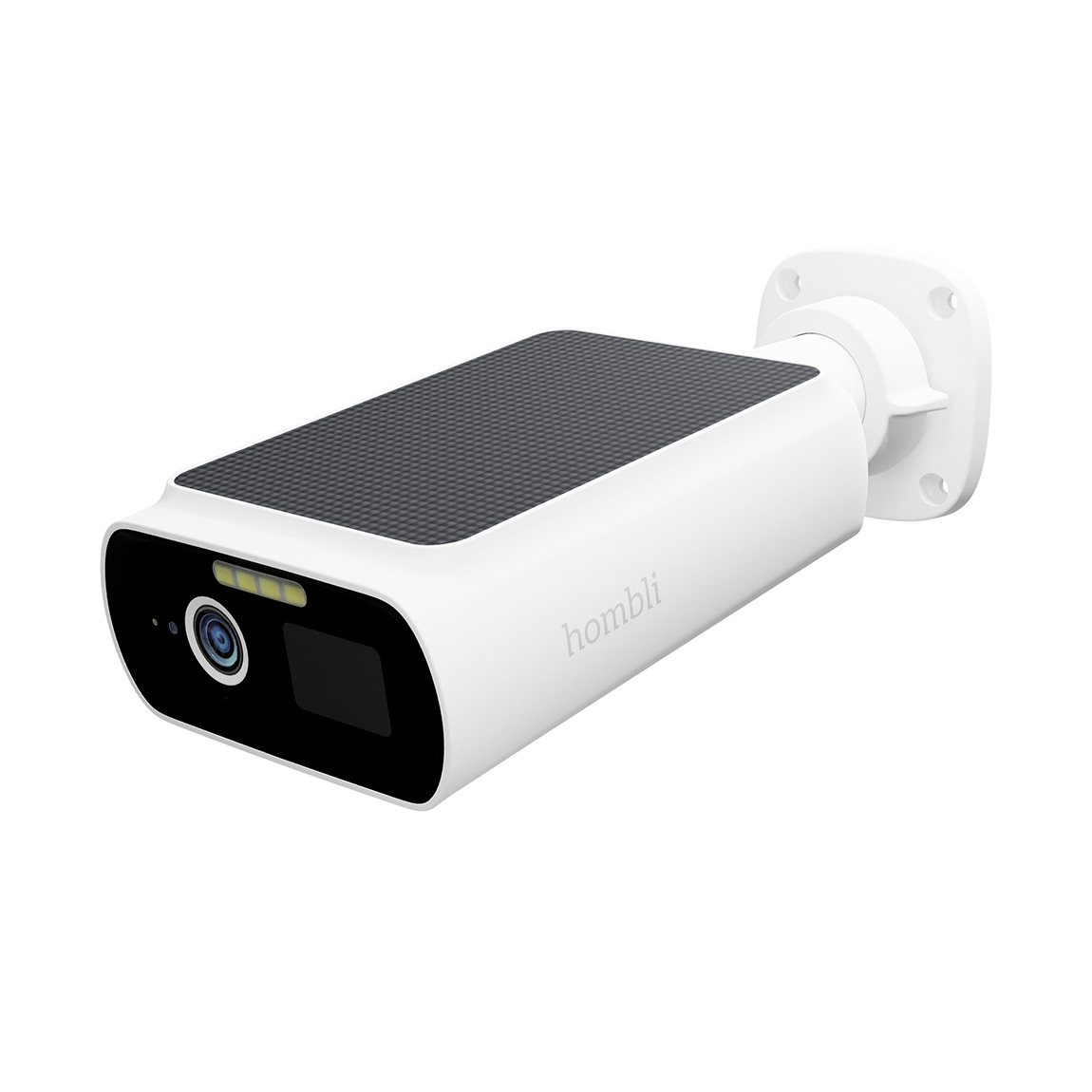 Hombli Solar Cam 2K - Smarte Solar-Kamera - Wei&szlig;
