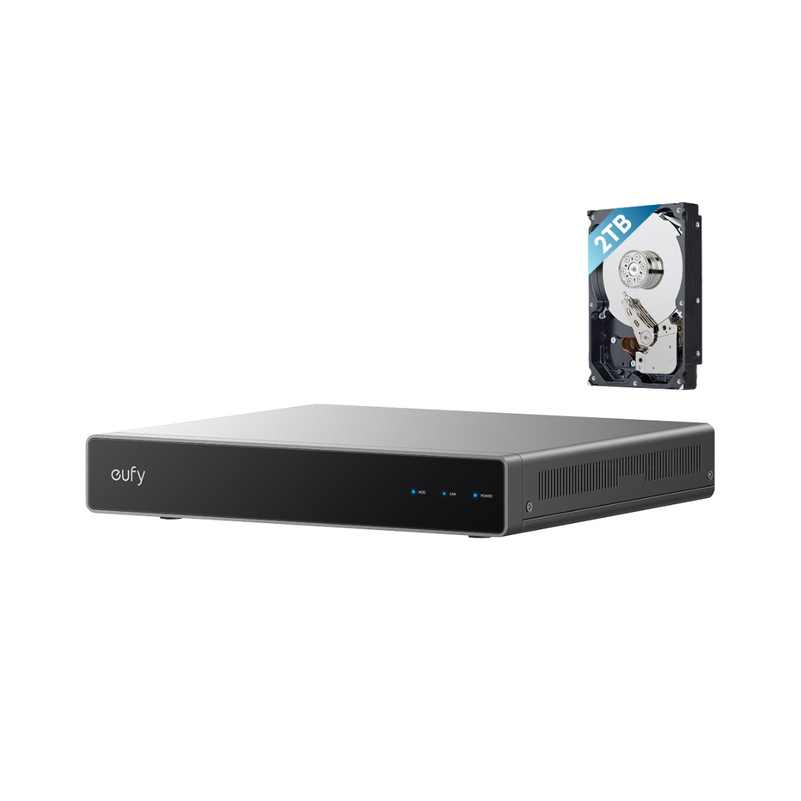 eufy Netzwerkvideorekorder S4 - Silber