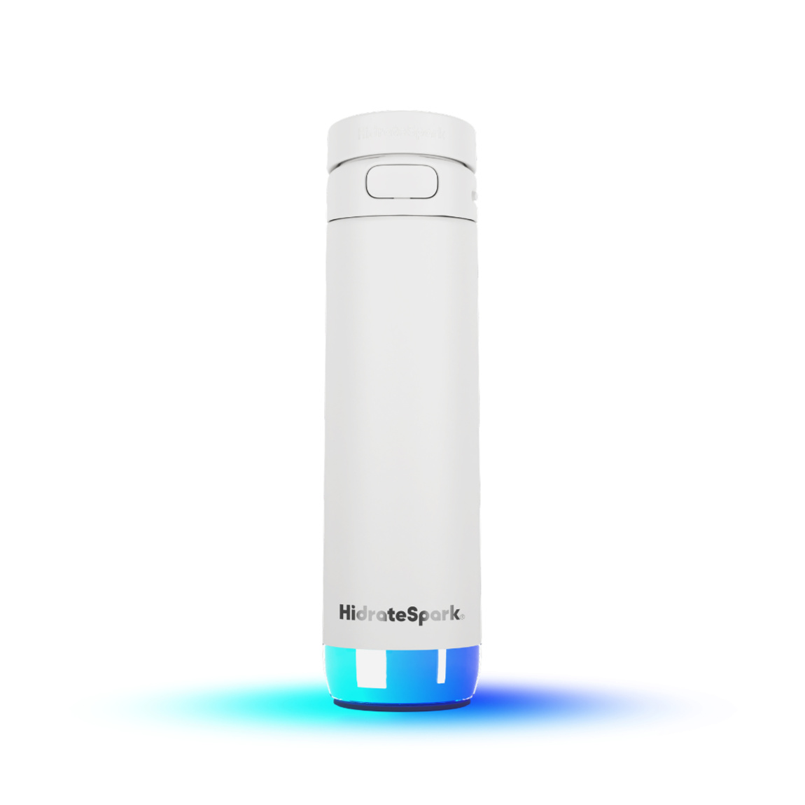 HidrateSpark PRO 2 - Smarte Trinkflasche - Chug 621ml - Wei&szlig;