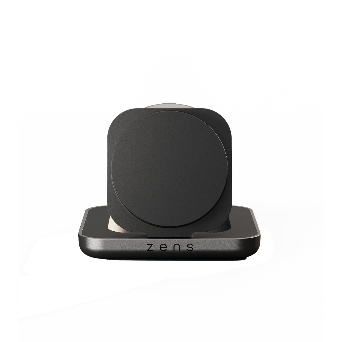 Zens Nightstand Charger Pro 2 - Duo-Ladestation für den Nachttisch mit Qi2 - Schwarz