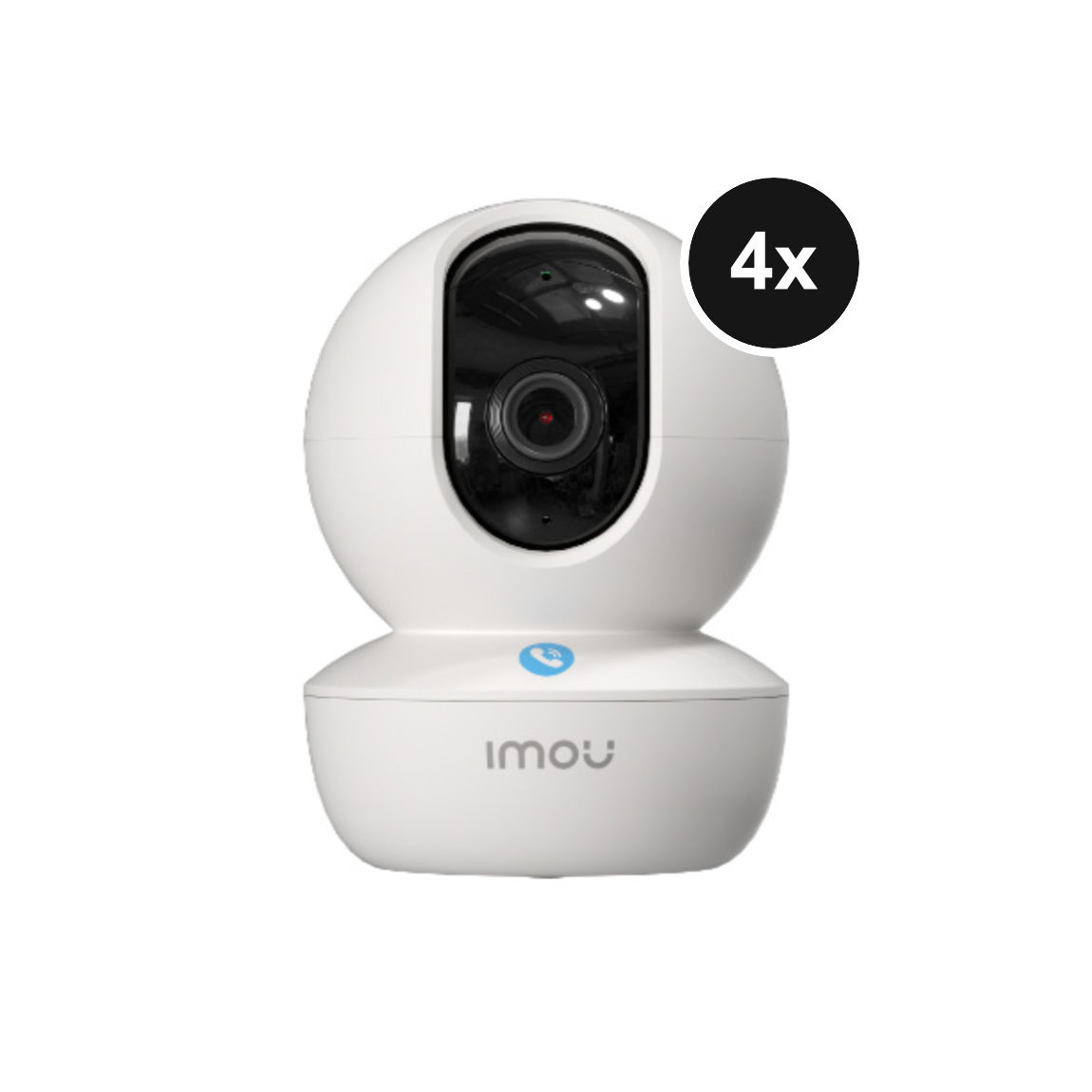 Imou Ranger RC 2K - 2K WLAN-Innenkamera mit Schwenk-/Neigefunktion - 2er-Set