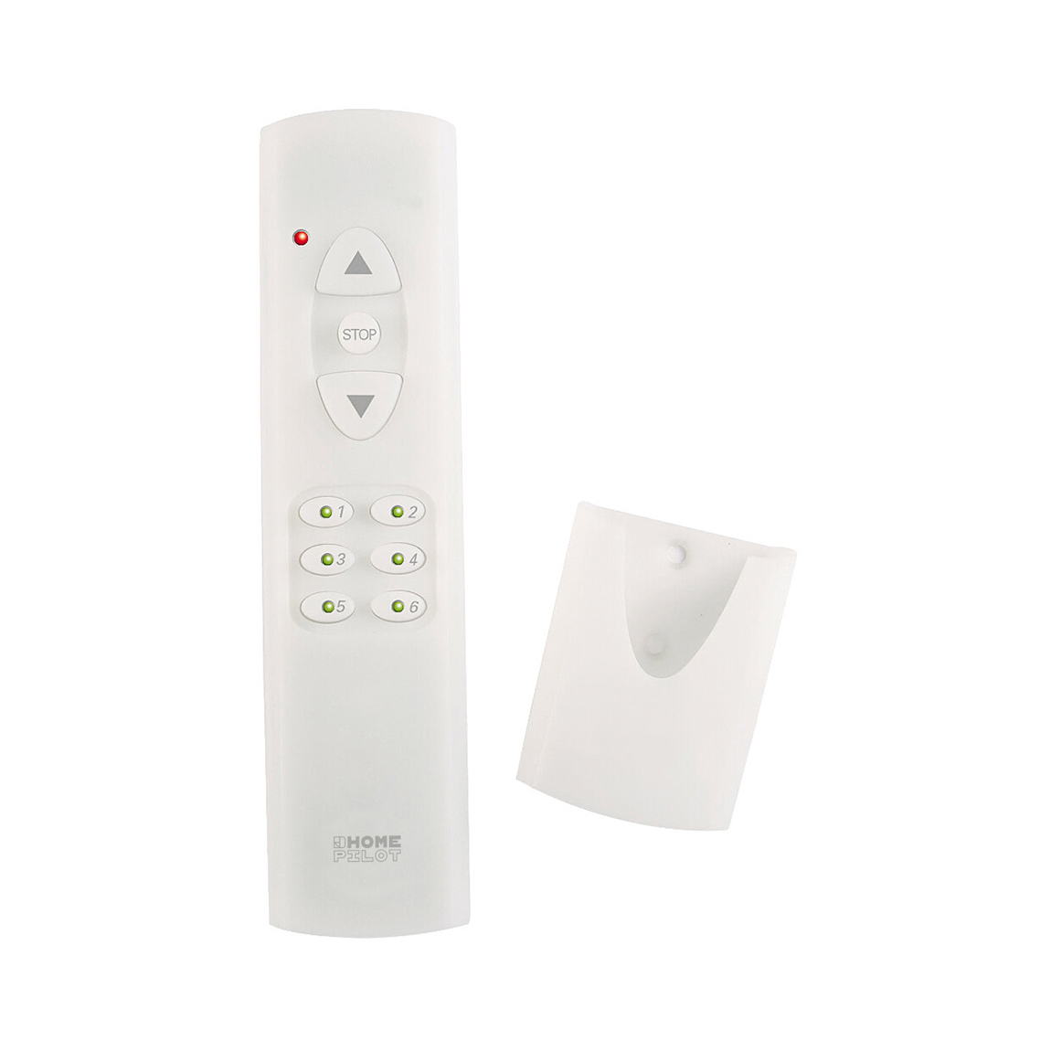 HOMEPILOT Fernbedienung smart - 6 Gruppen - Weiß
