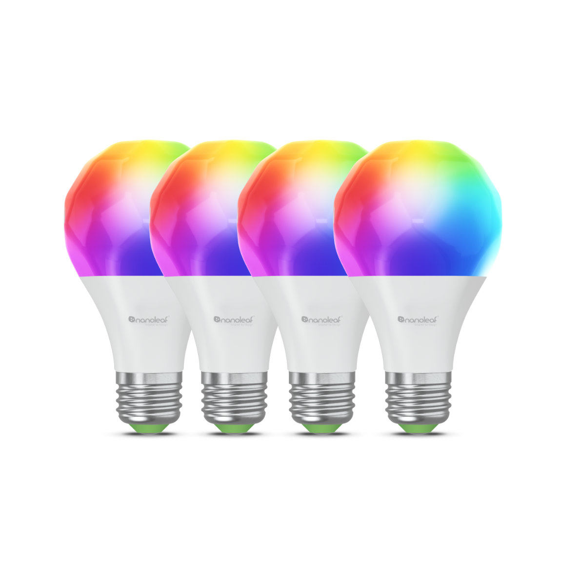 Nanoleaf Essentials Matter WLAN Smart Bulb E27 - 4er-Set - Weiß