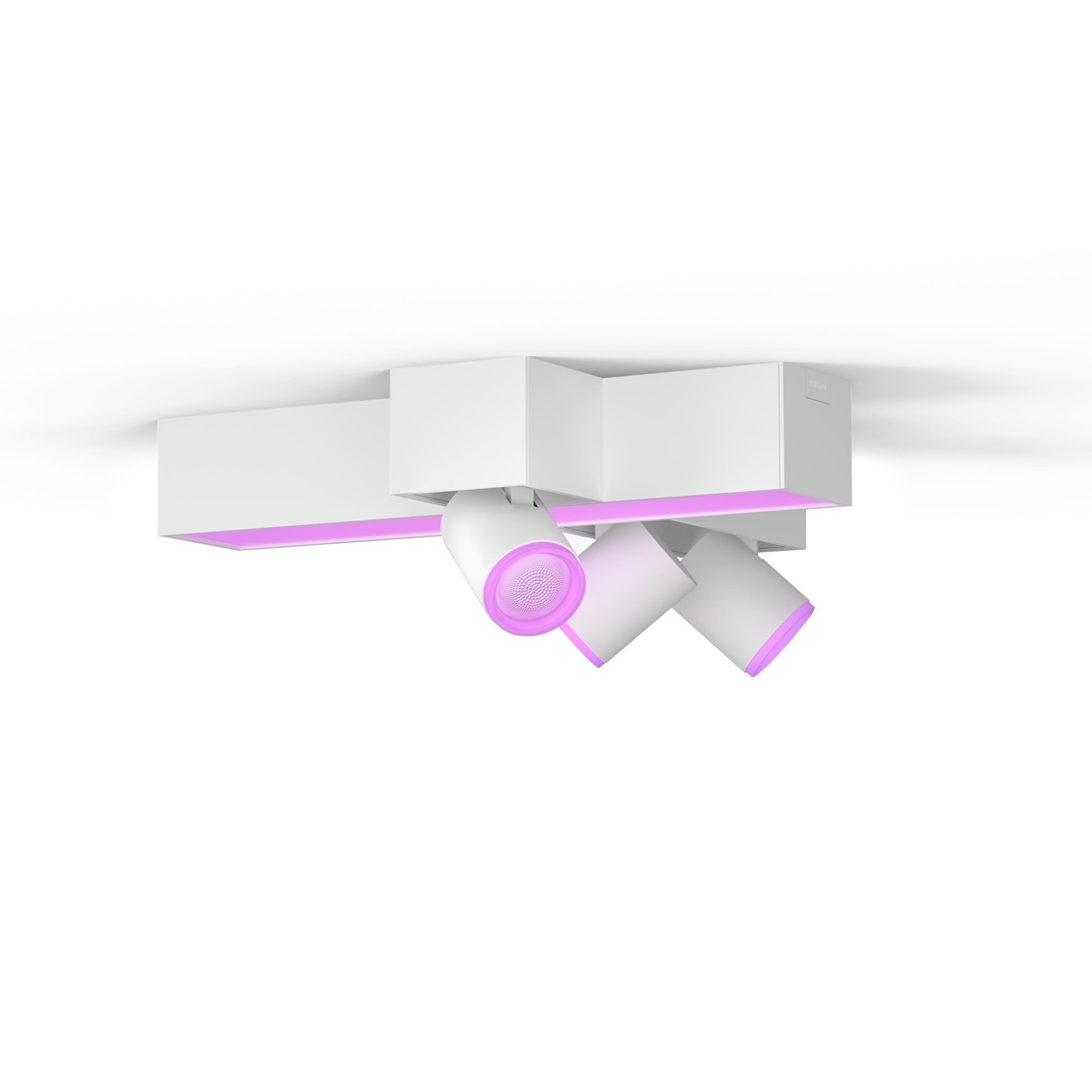 Philips Hue White and Color Ambiance Centris Cross Spot 3flg. 2810lm - Weiß