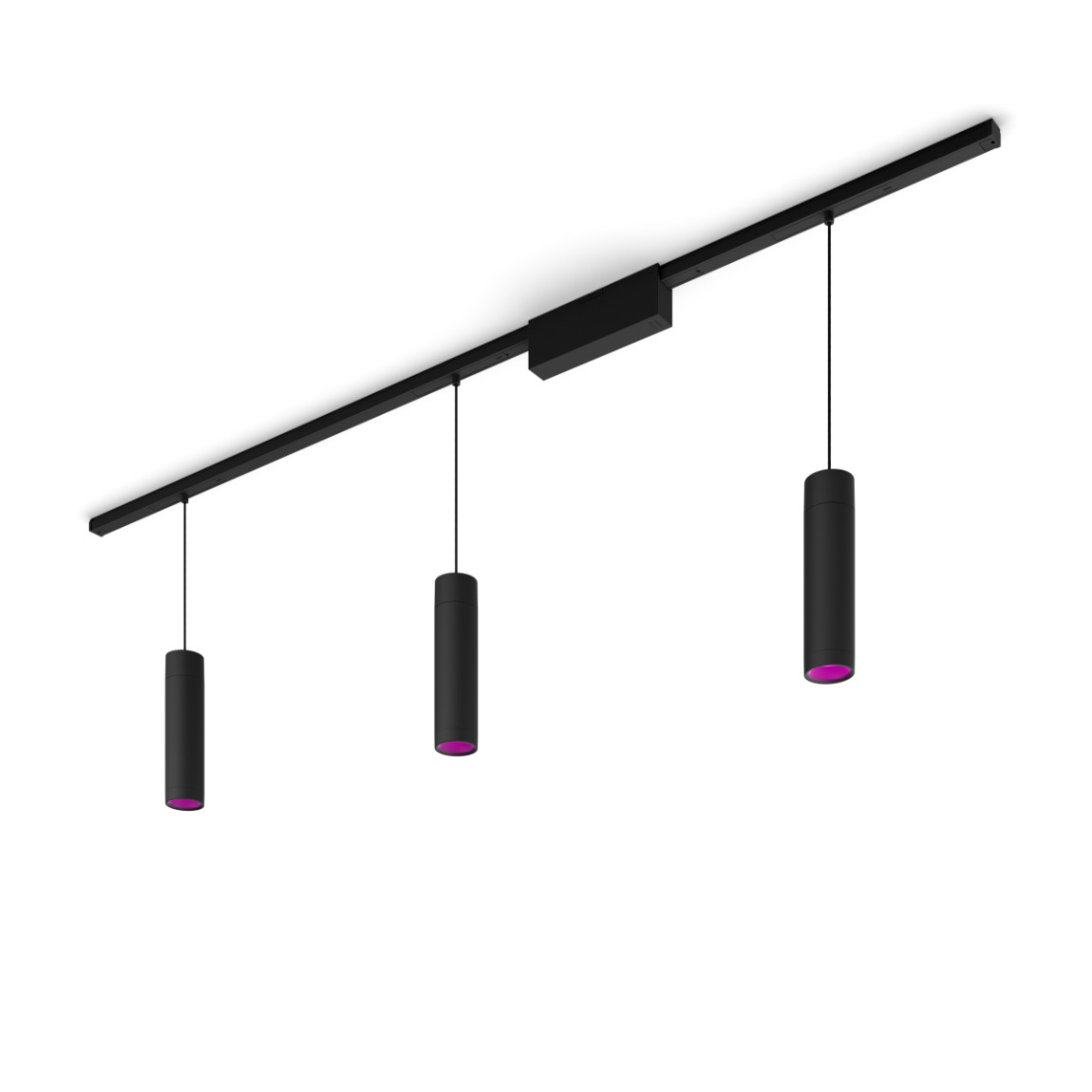 Philips Hue Perifo Basis-Set 3er Pendelleuchte - Schwarz