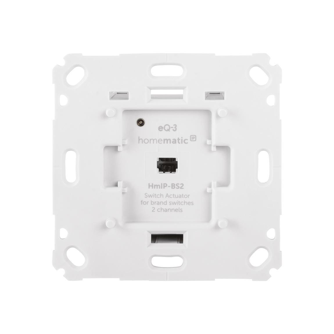 Homematic IP Schaltaktor für Markenschalter – 2-fach - Weiß