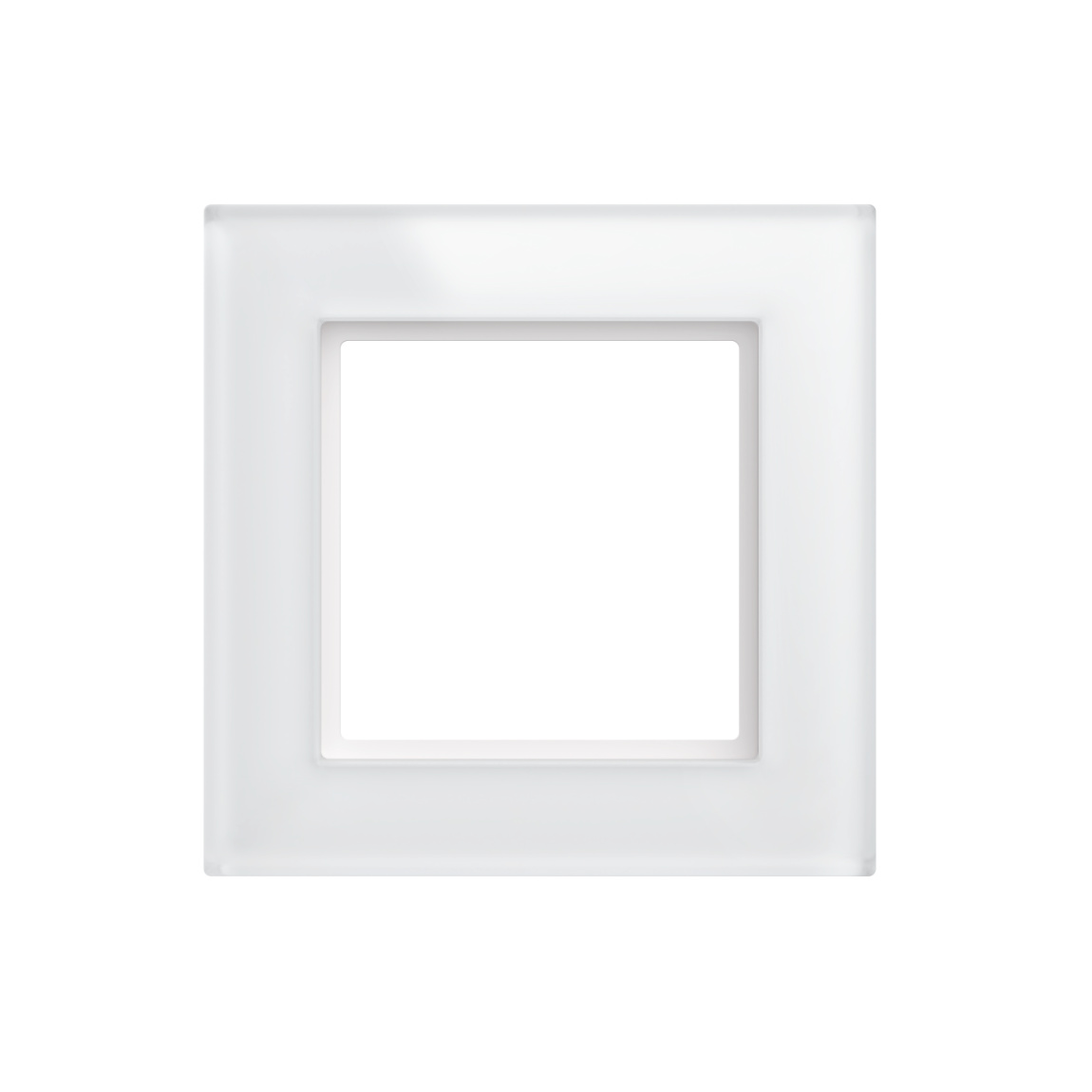 Homematic IP Glasrahmen – 1-fach - Weiß