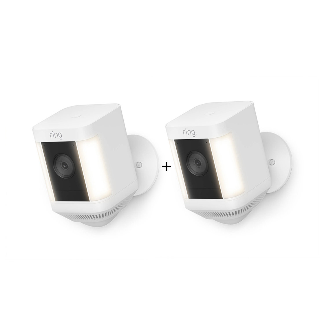 Ring Spotlight Cam Plus Battery - 2er-Set
