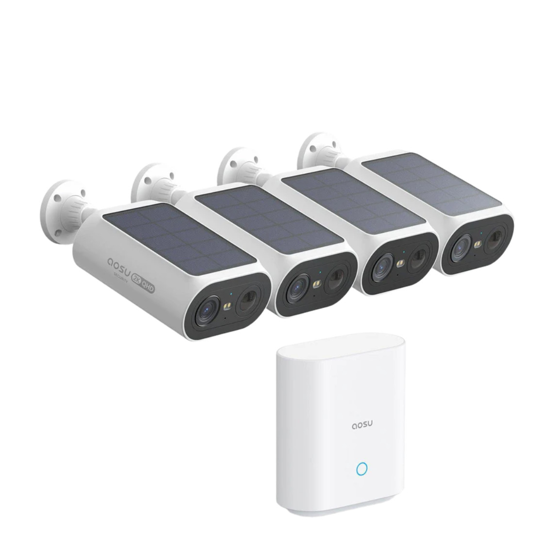 aosu SolarCam System P1 SE-4 Cameras - Weiß