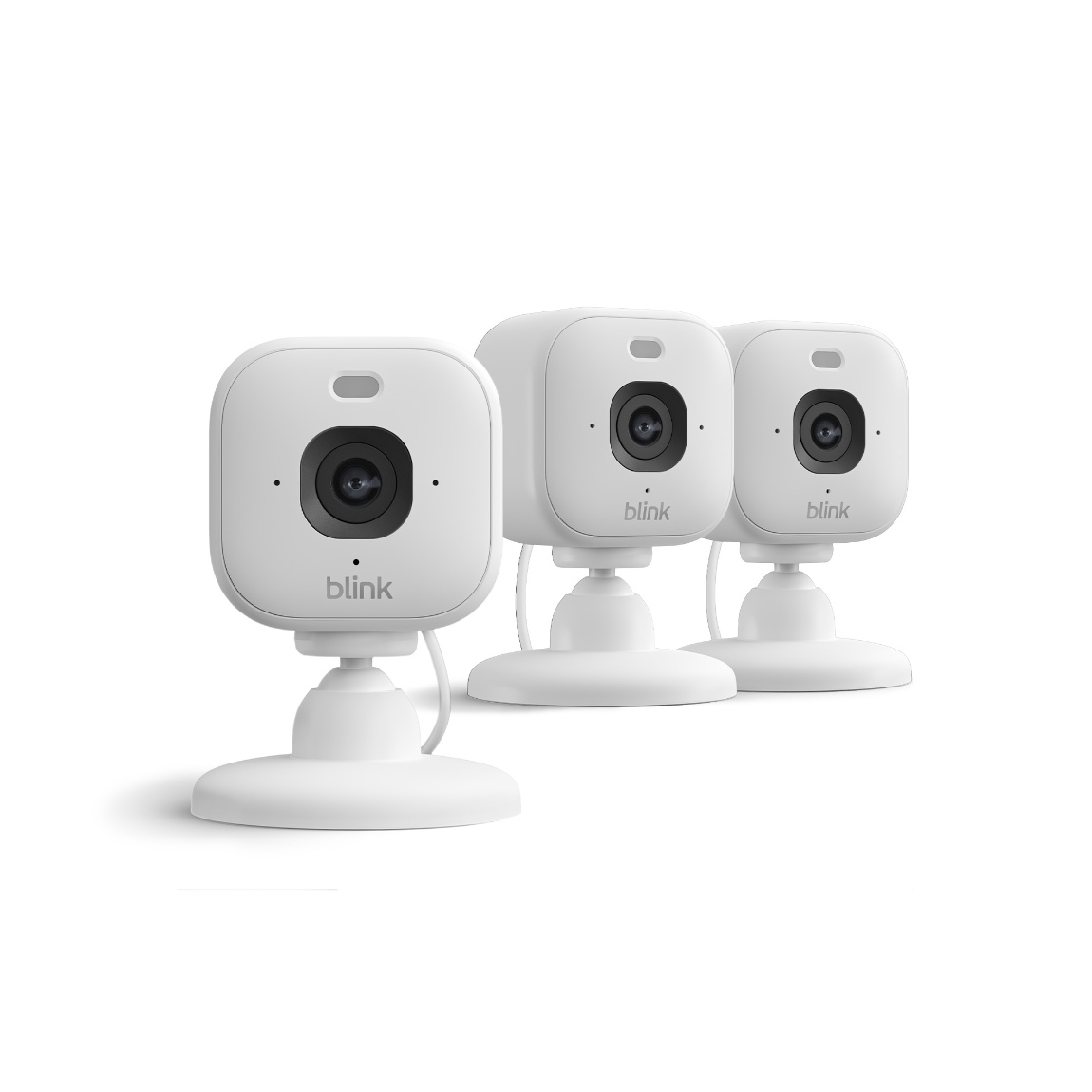 Blink Mini 2K+ Kamera- 3er-Set - Weiß
