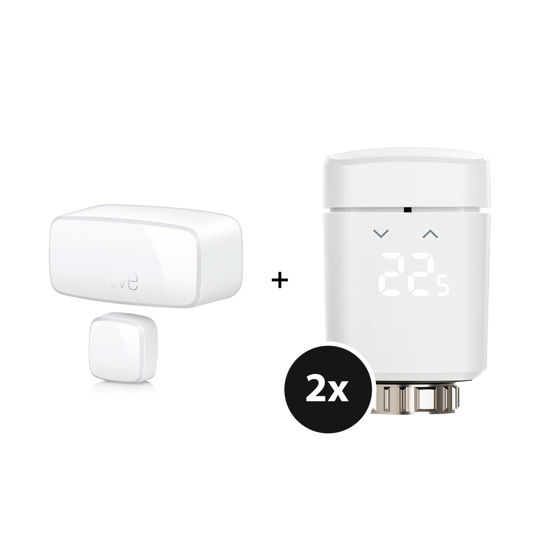 Eve Thermo Matter - Smartes Heizkörperthermostat - Weiß