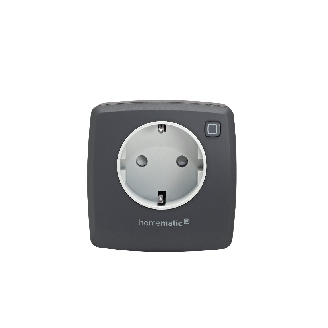 Homematic IP Schalt-Mess-Steckdose - Anthrazit
