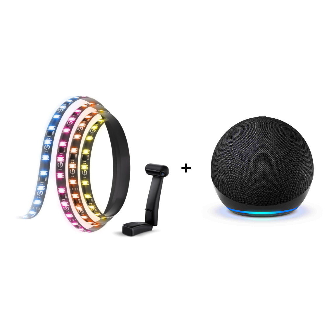 Govee Envisual TV Backlight T2 + Amazon Echo Dot (5th Gen)