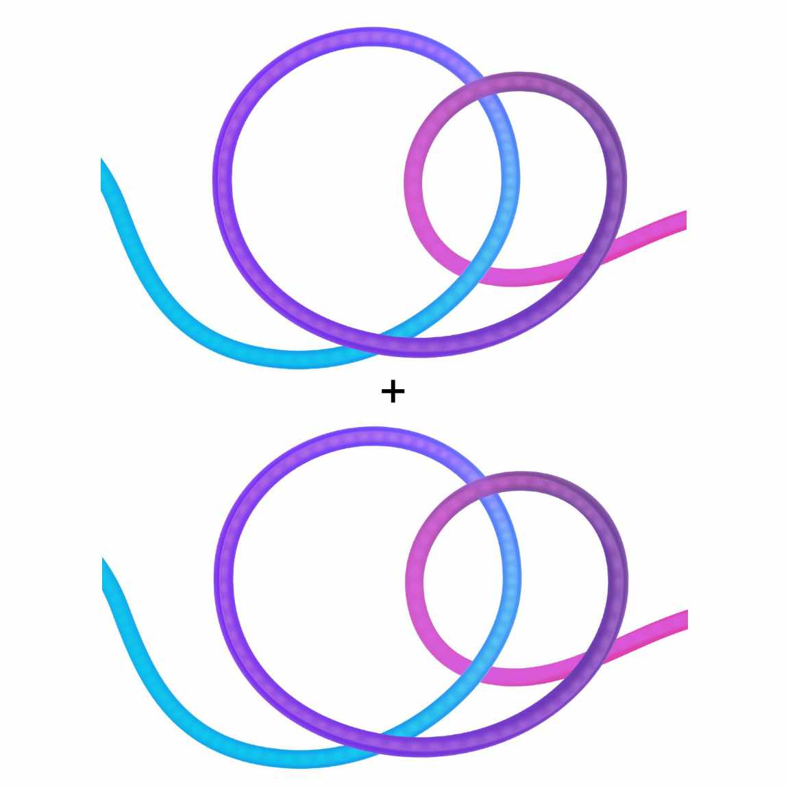 Hombli Neon Rope - 5m RGBIC - 2er-Set