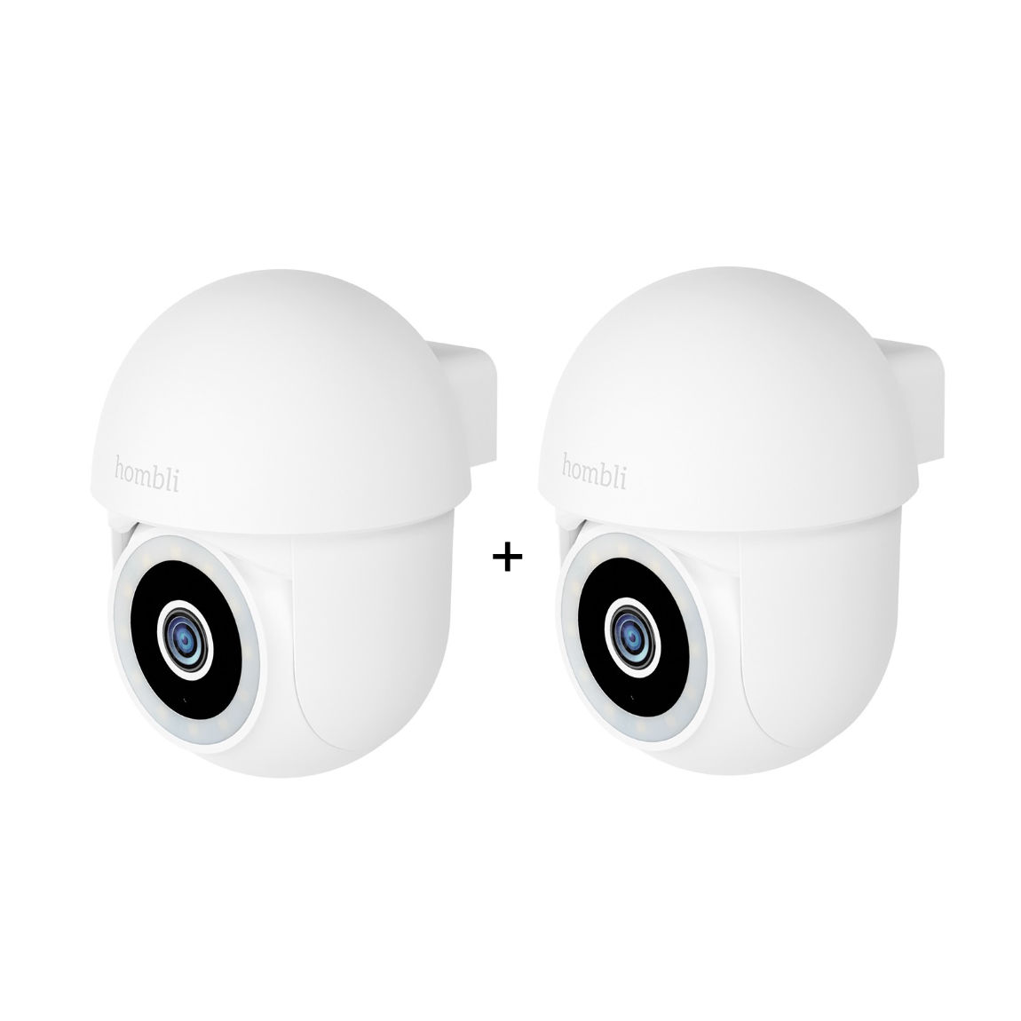 Hombli Pan & Tilt Cam 2K - Schwenk- & Neigekamera - 2er-Set