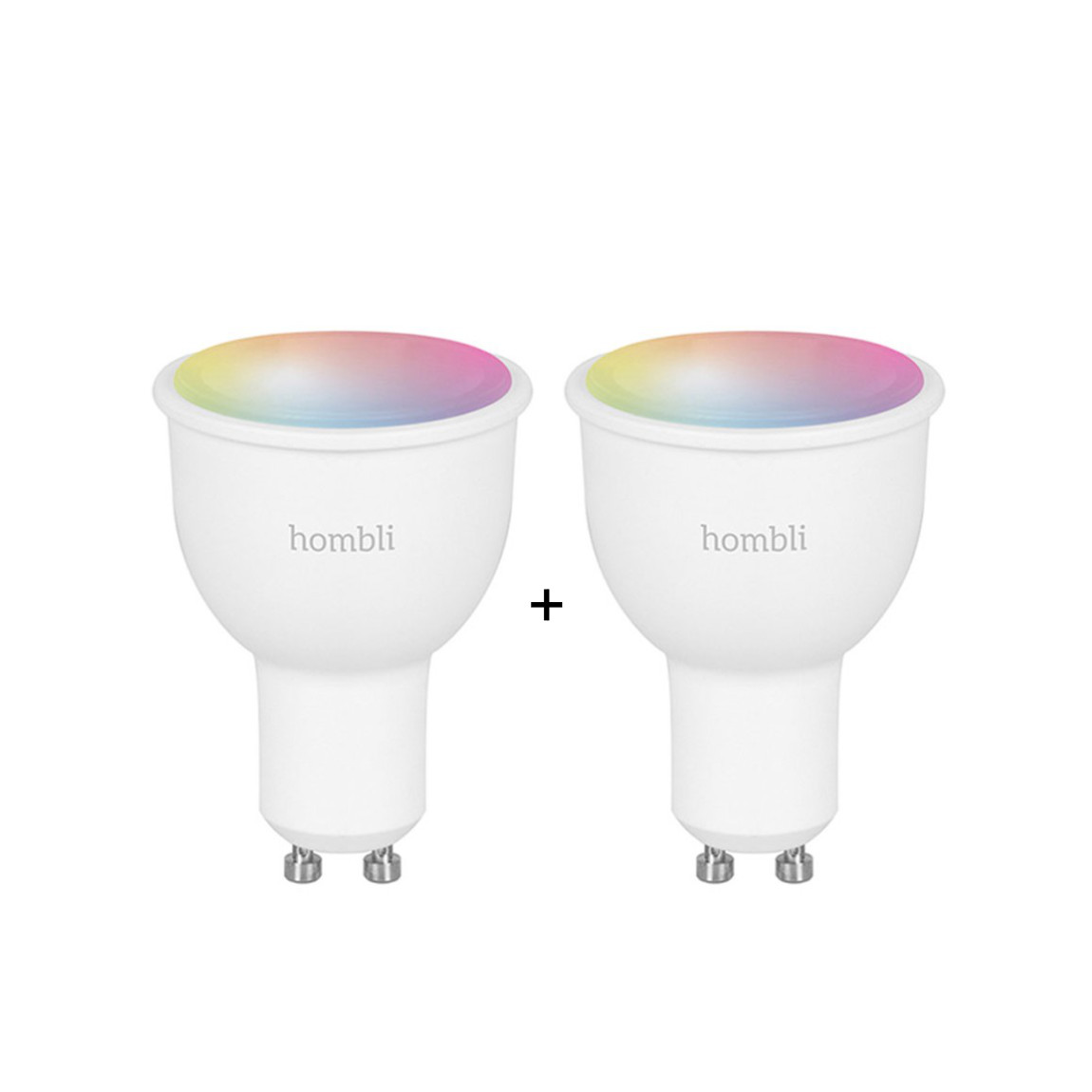 Hombli Smart Spot GU10 Color-Lampe + gratis Smart Spot GU10 Color - Wei&szlig;
