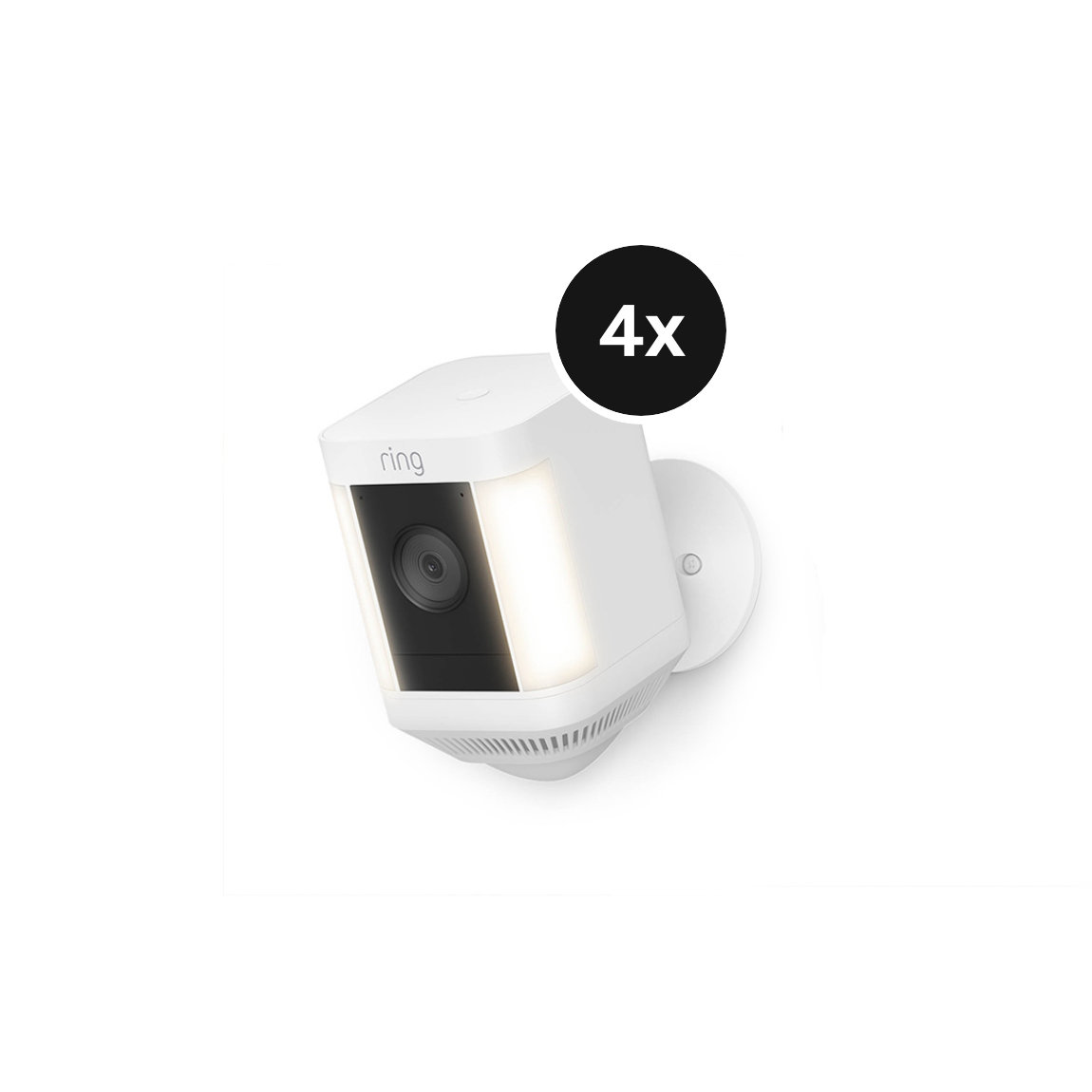 Ring Spotlight Cam Plus Battery - 4er-Set