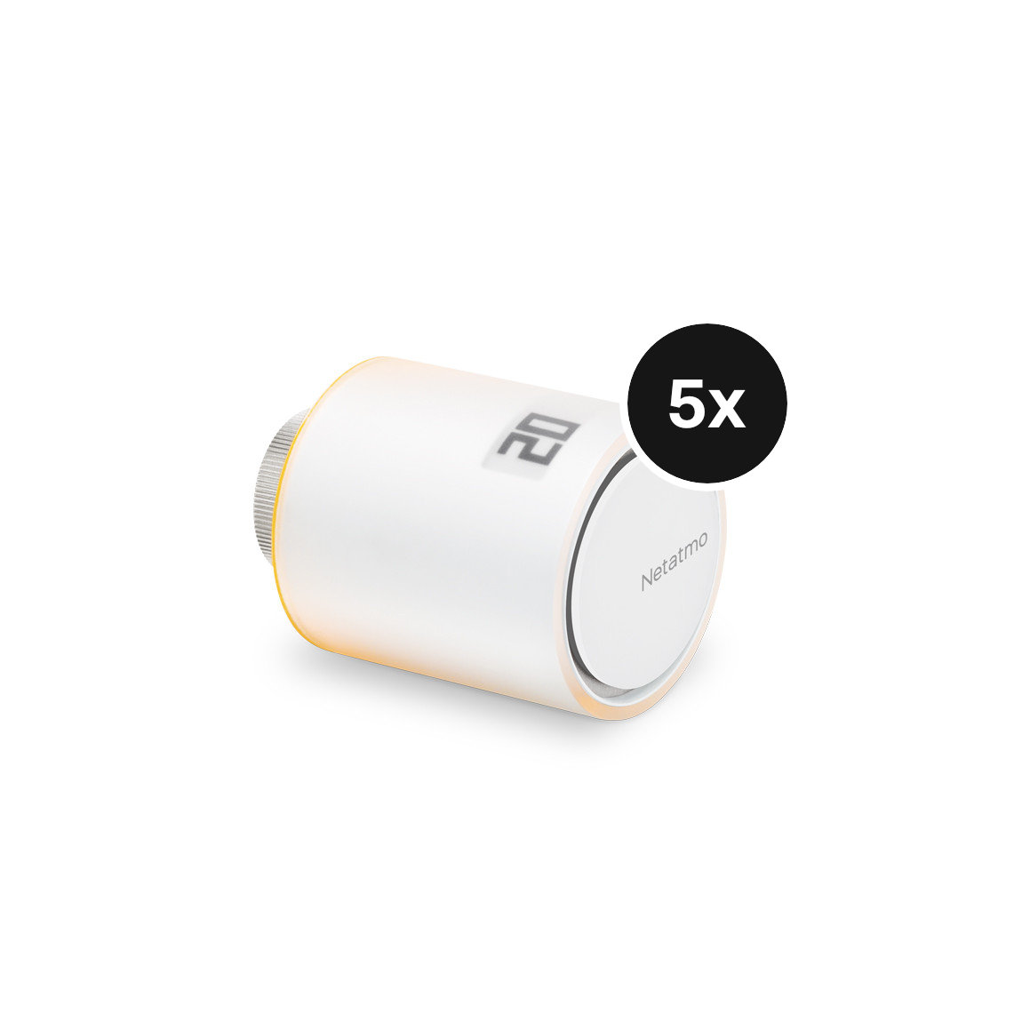 Netatmo Heizkörperthermostat 5er-Set