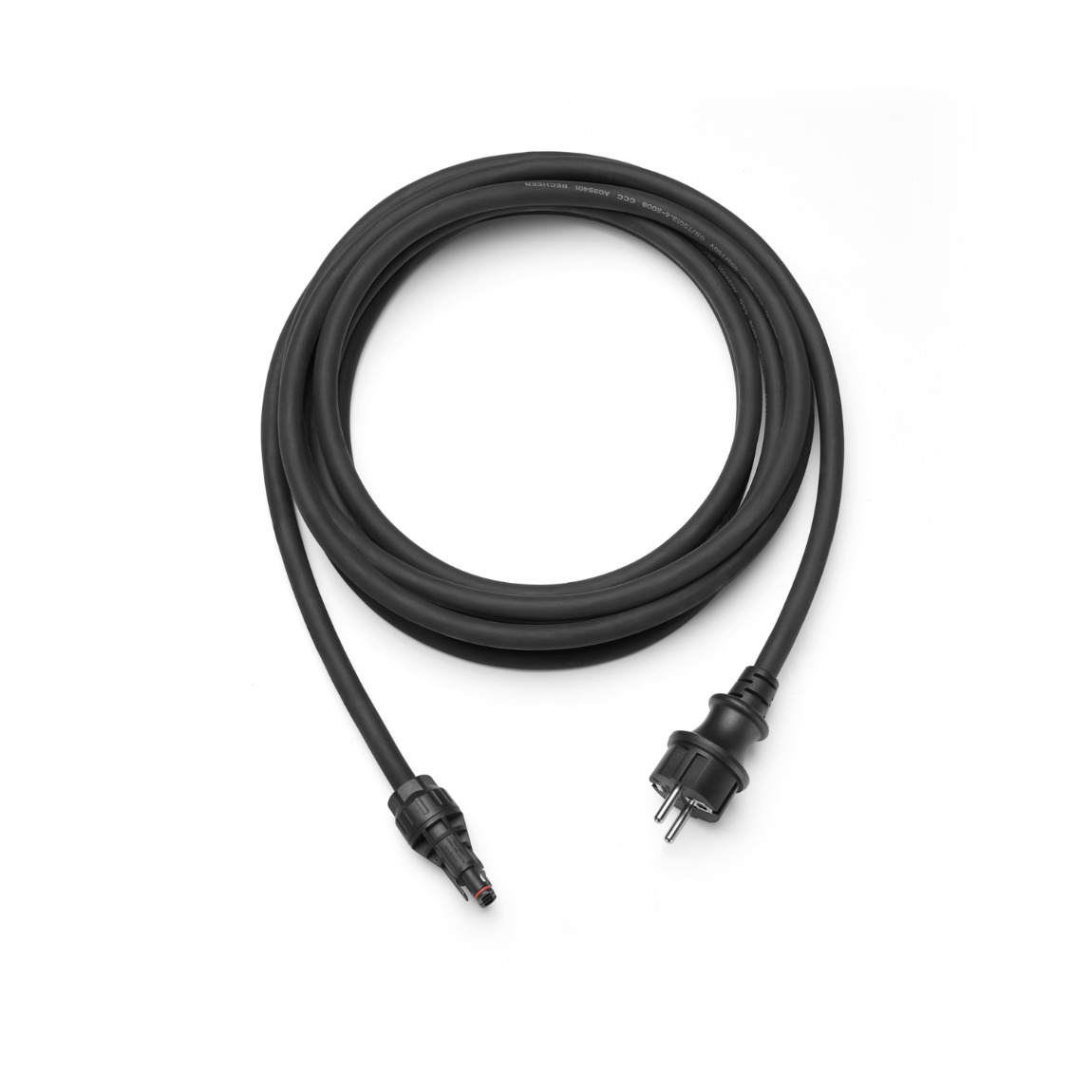 EcoFlow STREAM BKW-AC Kabel - 5m - Schwarz