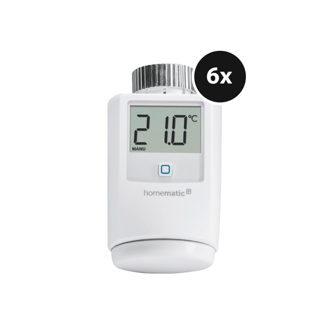 Homematic IP Heizkörperthermostat - 6er-Set HmIP-eTRV-2