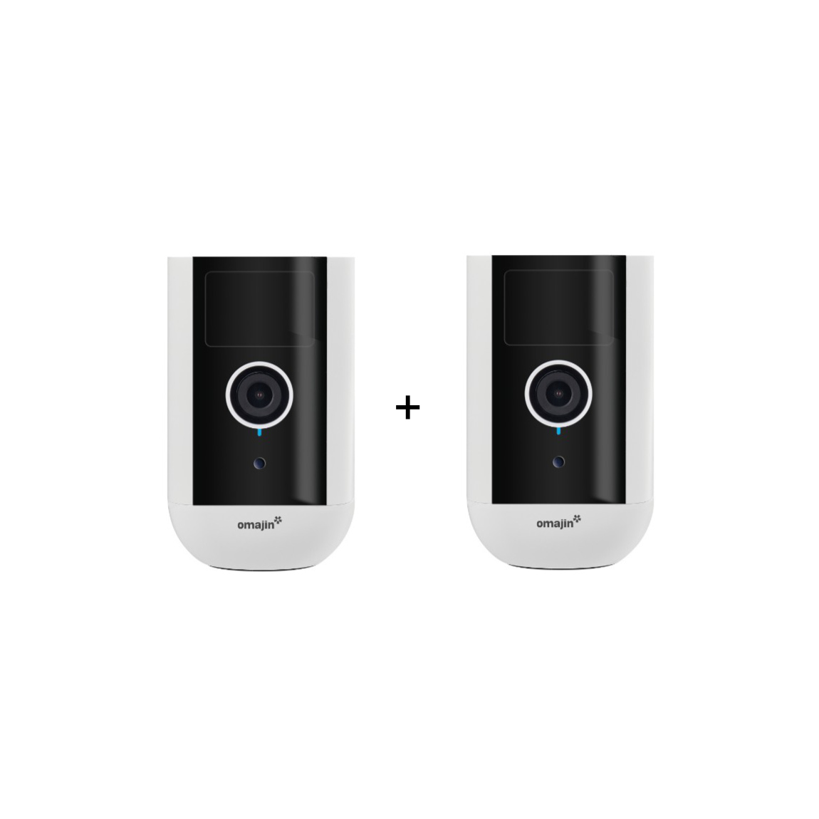omajin Wireless Security Camera - 2er-Set