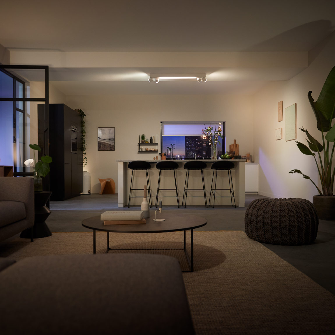 Philips Hue Centris 4er Spotleuchte, Innenbeleuchtung, Weiß | White & Color Ambiance, LED, 16 Mio. Farben, simmbar, App-steuerbar, Smart Home - Bild 11