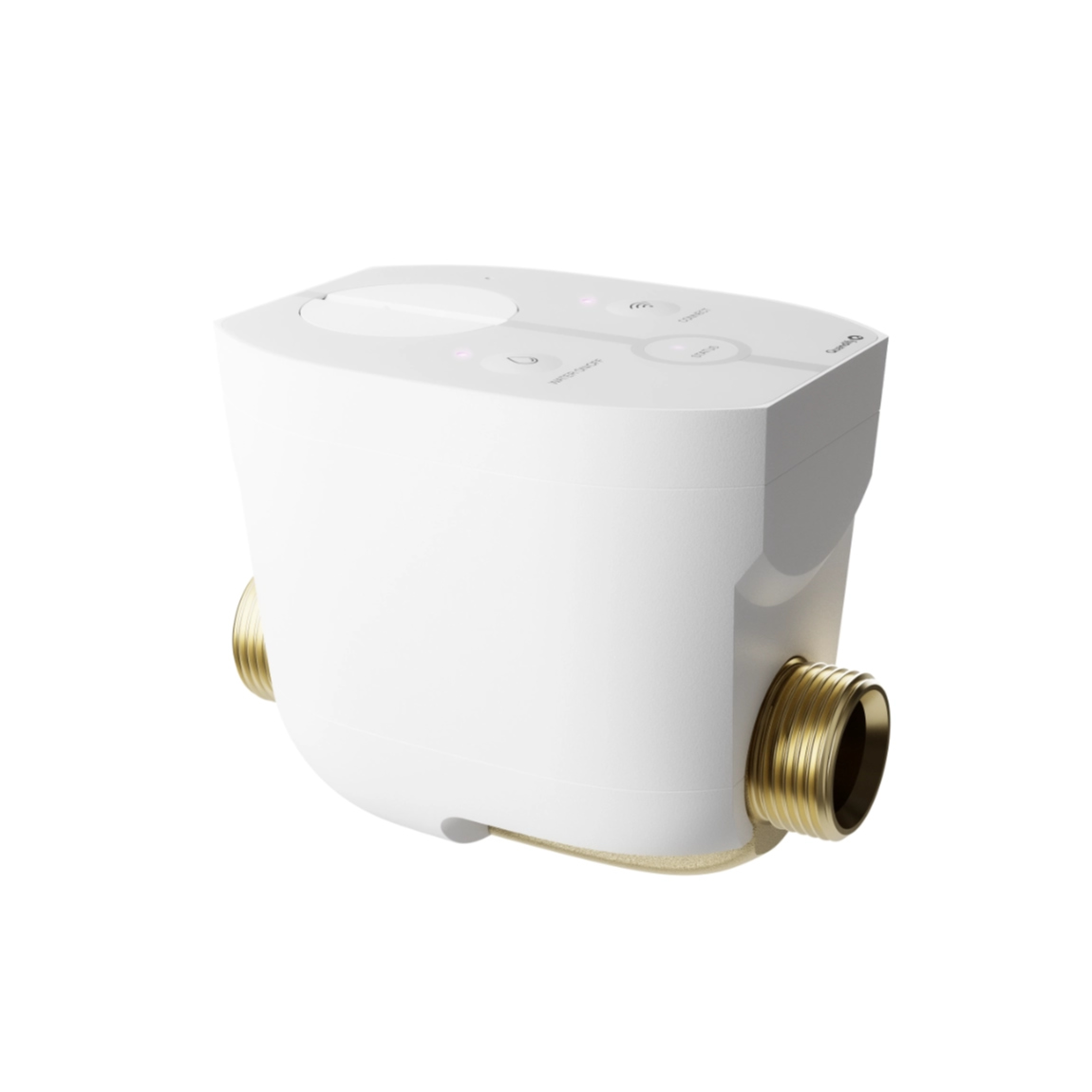 Quandify Cubic Secure - Automatisches Wasserabsperrventil - Weiß