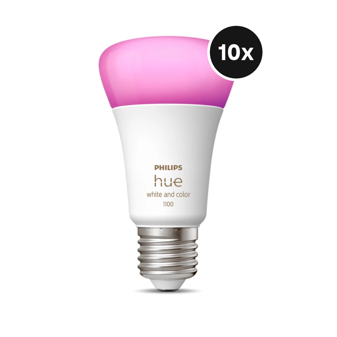 Philips Hue White & Color Ambiance E27 Bluetooth 10er-Set