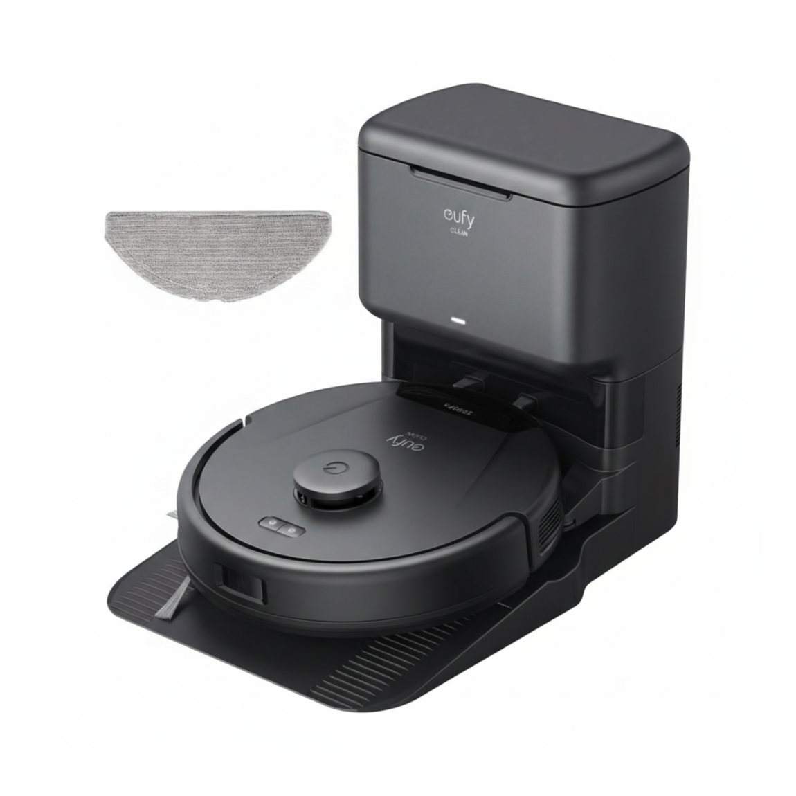 eufy L60 Hybrid SES - Smarter Saug- & Wischroboter mit Station - Schwarz