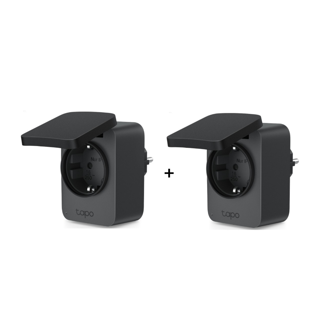 TP-Link Tapo P410M - WLAN-Zwischenstecker für draußen - 2er-Set