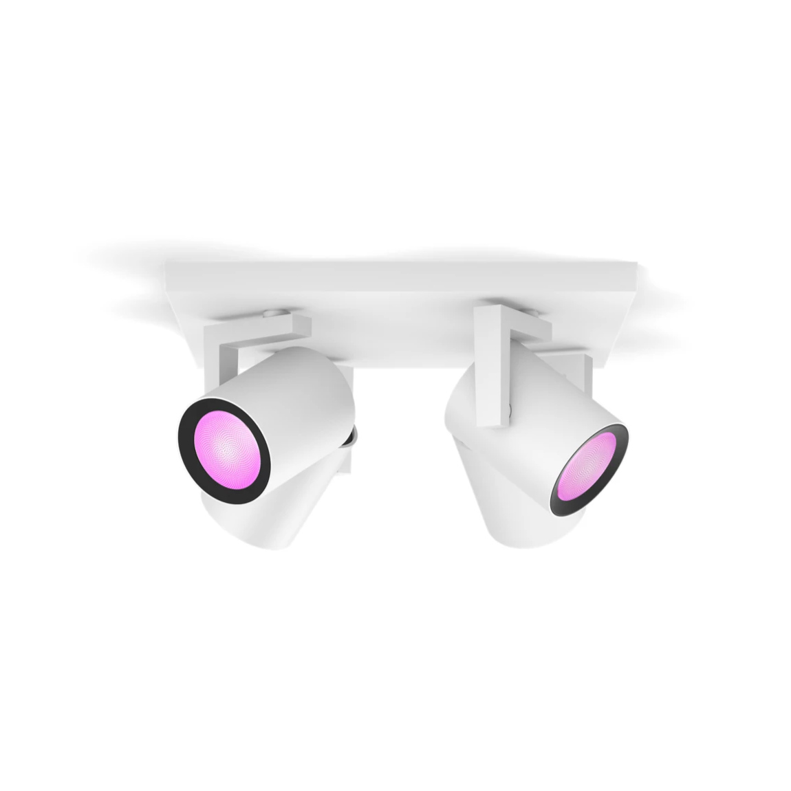 Philips Hue White and Color Ambiance Argenta Bluetooth 4er Spot-Lampe - Weiß