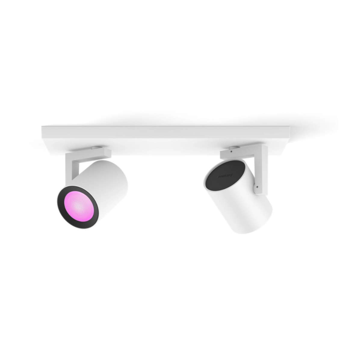 Philips Hue White & Color Ambiance Argenta 2 Spots 700lm - Weiß